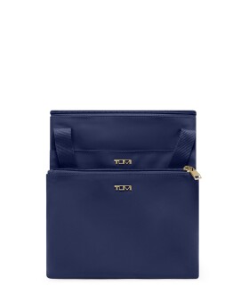 Bolsa de Ombro Just in Case® Índigo/Dourado | Voyageur | Tumi