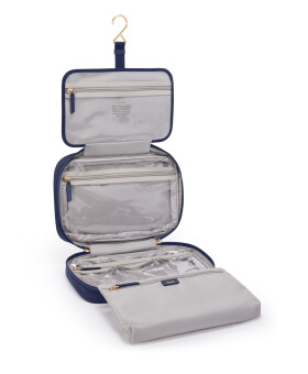 Estojo para Cosméticos de Senhora Madeline Índigo/Dourado | Voyageur | Tumi