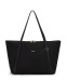 Bolsa de Ombro Q Tote Preta/Dourada | Voyageur | Tumi