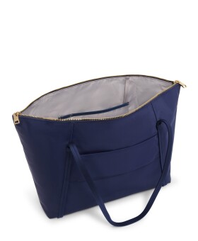 Bolsa de Ombro Q Tote Índigo/Dourado | Voyageur | Tumi