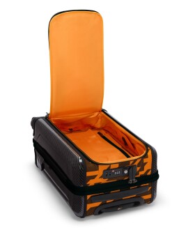 Mala de Cabine 56cm Duplo Acesso Expansível Preta e Laranja | Tumi McLaren | Tumi