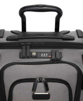 Mala de Cabine 55cm Continental Expansível com Duplo Acesso Cinzento Refletor | Alpha 4 | TUMI