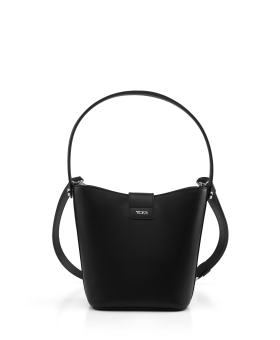 Bolsa de Ombro Bucket Pequena Preta | OLAS |Tumi