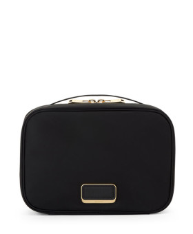 Necessaire Yuki Preto/Dourado | Voyageur  | Tumi