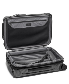 Mala Cabine 55cm Continental Expansível com Bolso Frontal Preto | Tegra Lite | TUMI