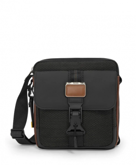 Bolsa de Tiracolo Junior Preto Onix | Alpha Bravo | Tumi
