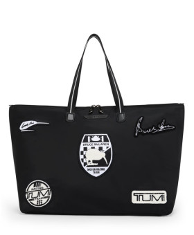 Bolsa de Ombro Just in Case®Preto/Branco