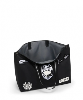 Bolsa de Ombro Just in Case®Preto/Branco
