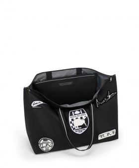 Bolsa de Ombro Just in Case®Preto/Branco