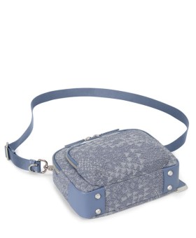 Bolsa Tiracolo de Senhora Teghan Azul Ganga | Voyageur | Tumi