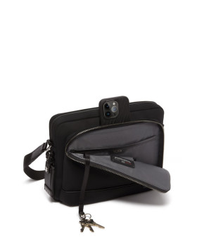 Bolsa de Tiracolo Leo Preta | Harrisson | Tumi