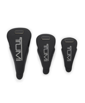 Conjunto de três capas para tacos de golfe Preto | Tumi Sports| Tumi