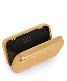 Clutch Minaudiere em Alumínio Dourada | 19 Degree Aluminium | Tumi