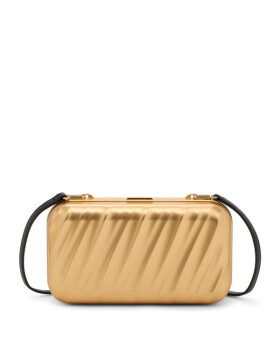 Clutch Minaudiere em Alumínio Dourada | 19 Degree Aluminium | Tumi