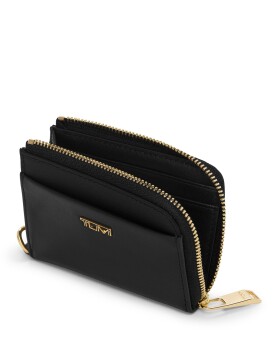 Porta-Cartões Preto/Dourado | Voyageur SLG | Tumi