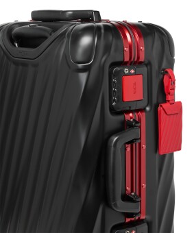Mala de Cabine 56cm Internacional Preta e Vermelha | 19 Degree Lite | Tumi