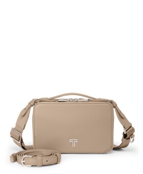 Bolsa de Senhora Tiracolo em Pele Myla Bege | Voyageur  | Tumi