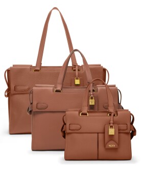 Bolsa de Mão de Senhora Média Castanha | Agent | TUMI