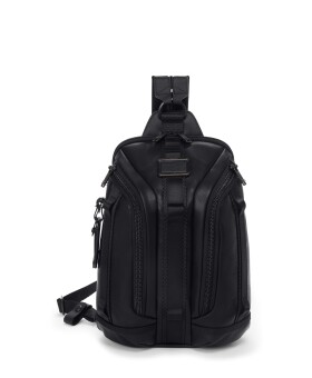 Bolsa de Peito Sling Knight Preta | Alpha Bravo | Tumi
