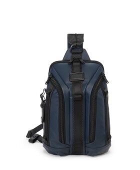 Bolsa de Peito Sling Knight Marinho | Alpha Bravo | Tumi