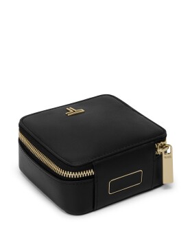 Guarda-jóias em Pele Preto/Dourado | Belden | Tumi