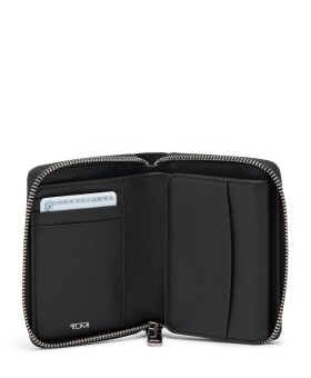 Carteira em Pele Preto/Cinza | Belden SLG | Tumi