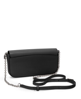 Bolsa tiracolo em pele Preta/Cinza | Belden | Tumi
