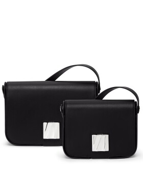 Bolsa de Ombro de Senhora Média Preta | OLAS |Tumi