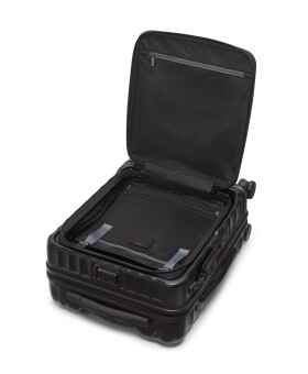 Mala de Cabine 55cm Grande Expansível Com acesso frontal Preta | 19 Degree | TUMI