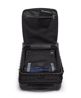 Mala de Cabine 55cm Grande Expansível Com acesso frontal Preta | 19 Degree | TUMI