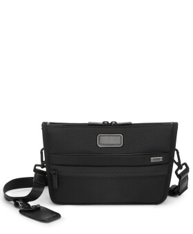Bolsa de Tiracolo/Clutch Preta - Alpha 4 - Tumi