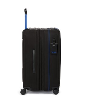 Mala para Viagens Curtas 66cm Expansível com Duplo Acesso Preta/Azul - Alpha 4 - Tumi