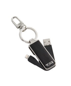 Porta-Chaves c/ Cabo e Pen USB Lightning Preto - Key Fobs - Tumi