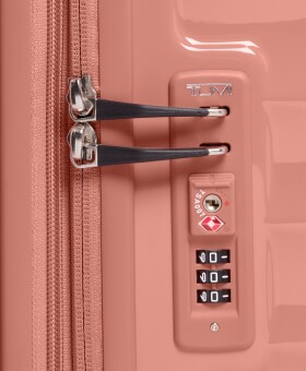 Mala para Viagens Longas 77cm Expansível Rosa | 19 Degree Malas em Policarbonato | Tumi